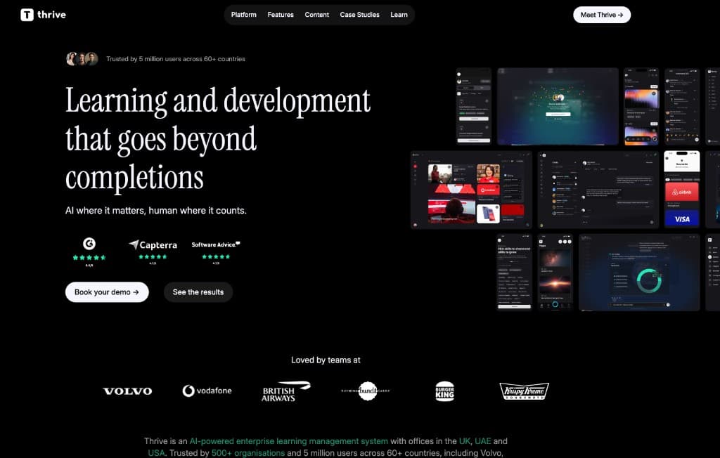 THRIVE LXP — Learning Platform visual 1